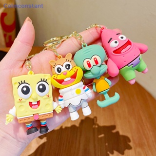 Ca&gt; Kawaii SpongeBob พวงกุญแจ จี้ตุ๊กตาการ์ตูนน่ารัก เครื่องประดับ สําหรับเพื่อน ของขวัญวันหยุด