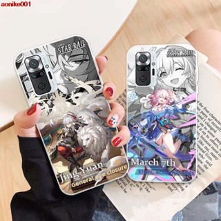 เคสโทรศัพท์มือถือ ลายรางดาว Honkai สําหรับ Xiaomi Redmi Note 10 11 11S 10T M3 M4 K40 F3 X3 11T GT Gaming Pro Plus Max 4G 5G March7th Pattern03