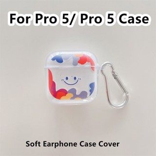 【ส่วนลด】เคสหูฟัง แบบนิ่ม ลายการ์ตูน สําหรับ Pro 5 Pro 5 Mini