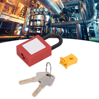 Intelligent Security ชุดอุปกรณ์ Circuit Breaker Lockout Pinout Power Isolation Mini พร้อมกุญแจสำหรับสวิตช์ไฟฟ้า