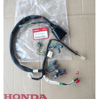 ชุดสายไฟเรือนไมล์แท้(37224-KWW-611)HONDA เวฟ110iรุ่นสตาร์ทเท้าดิสหน้า,ปี2009-2010, 1ชุดไม่รวมหลอดไฟ