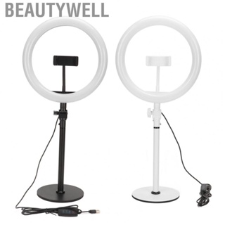 Beautywell Circle Streaming Light  360 Degrees Rotation 10 Brightness 120 Light Chips  Selfie Light 3 Color Temperature  for Tattoo