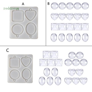 Redd แม่พิมพ์เรซิ่น สีแดง สําหรับทําเครื่องประดับ สร้อยคอ ต่างหู DIY