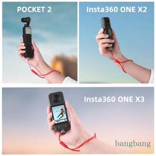 Bang สายคล้องคอ แบบพกพา กันหาย สําหรับกล้องพาโนรามา Insta360X3 One X2