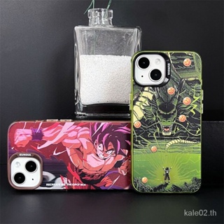 เคสป้องกันโทรศัพท์มือถือ ลายอนิเมะ Dragon Ball แนวนอน กันกระแทก สําหรับ iPhone 14pro 13promax 12 11