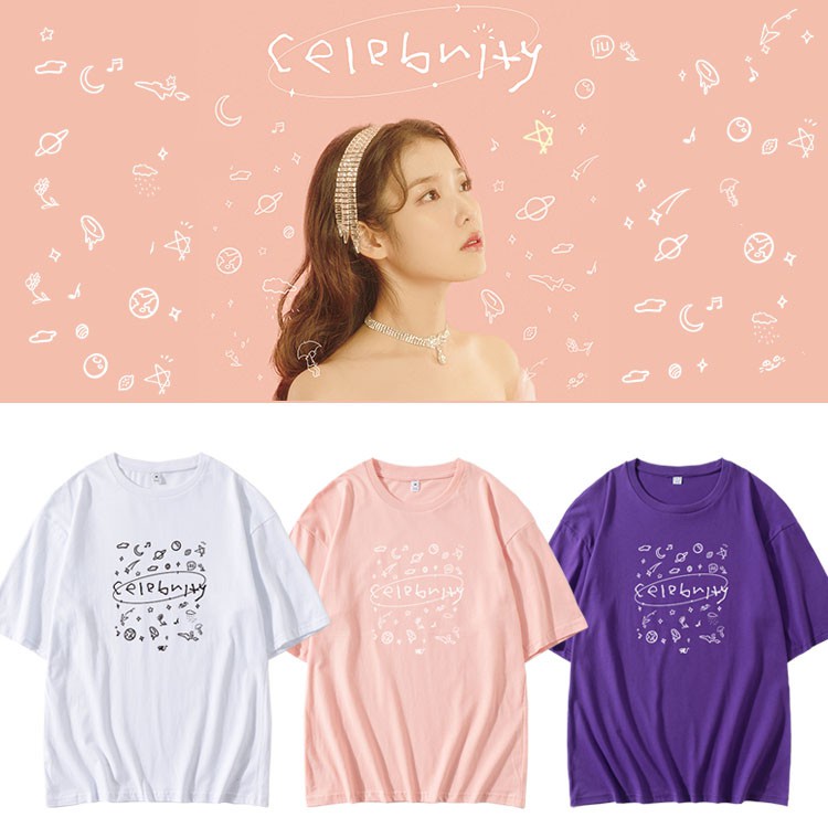 เมย์1  Pre เสื้อยืด IU Celebriy FANMADE