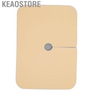 Keaostore Trach Ties Foam Breathable  Wound Adhesion Practical Tube Cover Soft Sputum Absorption for Neck Surgery