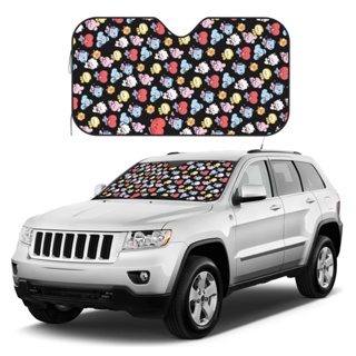 Bt21 ม่านบังแดดรถยนต์ สําหรับรถยนต์ รถบรรทุก SUV-Blocks Rays Sun Visor Protector-Keeps Your Vehicle Cool