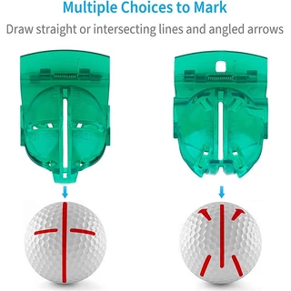 Golf Ball Line Marker Easter Egg Drawing Tool ปากกาแห้งเร็วกันน้ํา