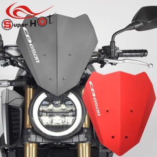 ชุดขยายกระจกหน้ารถจักรยานยนต์ CNC อะลูมิเนียม คุณภาพสูง สําหรับ Honda Hornet CB650R CB 650R 2019-2020