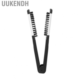 Uukendh Hair Straightening Clamp Double Sided Brush CHU