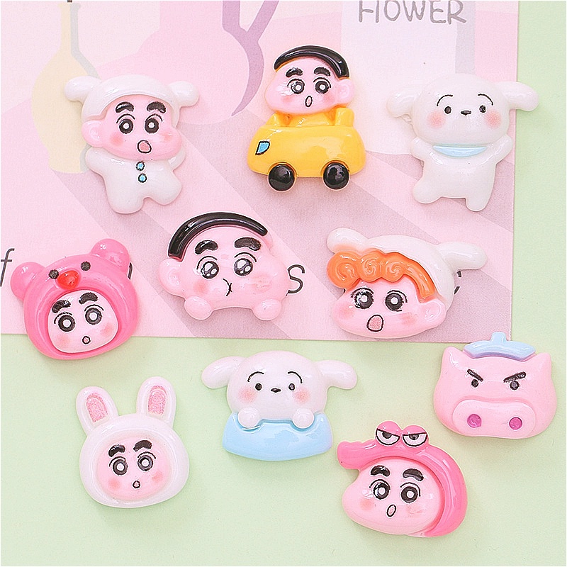 สติกเกอร์เรซิ่น ลายการ์ตูน Xiaoxin Xiaobai น่ารัก แฮนด์เมด diy สําหรับติดตกแต่งโทรศัพท์มือถือ