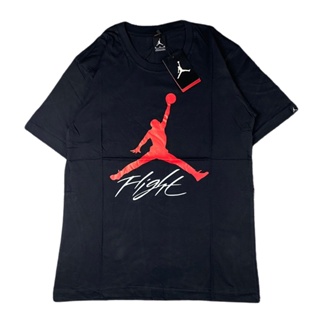 เสื้อยืด ลาย Jordan FLIGHT BLACK