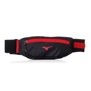 Mizuno Running Waist Pouch ‘Black/Red’