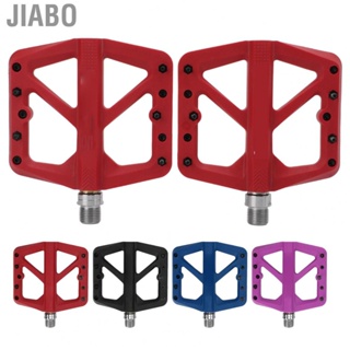 Jiabo 2Pcs Bike Pedals Good Airtightness Sufficient Width Grip  Slip Studs Bicycle Platform for Mountain