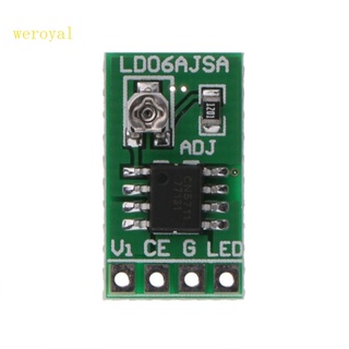 Weroyal บอร์ดโมดูลควบคุมไดรเวอร์ LED PWM DC 2 8-6V 30-1500MA 1 5A ปรับได้