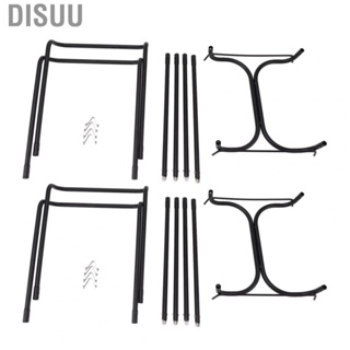 Disuu Garbage Bag Holder Stand  Stainless Steel Portable Trash for Picnic