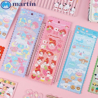 MARTIN สติกเกอร์ ลาย Cinnamoroll สําหรับตกแต่งสมุดอัลบั้ม สมุดภาพ DIY