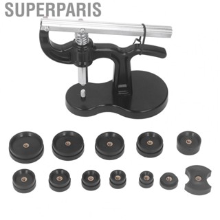 Superparis Watch Case Press  Easy Opening Sturdy Aluminum Alloy Structure Spring Arm Back Closer for Maintenance