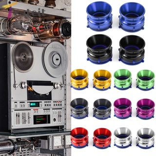 อะแดปเตอร์ถ้วยอลูมิเนียม 2 ชิ้น พร้อมฐาน ABS 10 นิ้ว สําหรับ Studer ReVox