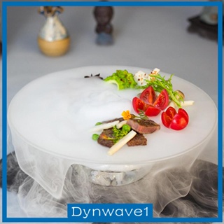 [Dynwave1] จานแก้ว ทรงกลม สําหรับใส่เครื่องดื่มค็อกเทล น้ําผลไม้ พาสต้า สเต็ก ร้านอาหาร โรงแรม