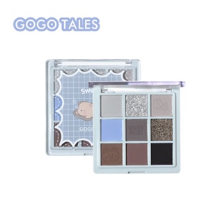 Gogo Tales อายแชโดว์พาเลท เนื้อแมตต์ ประกายมุกธรรมชาติ ใช้ง่าย