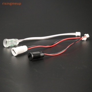 [risingmeup] ซ็อกเก็ตเชื่อมต่อสายไฟ LED 2Pin USB Type-c กันน้ํา พร้อมตัวเชื่อม