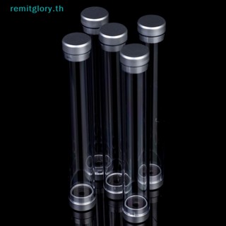 Remitglory กล่องพลาสติกใส สําหรับใส่ปากกา โลหะ