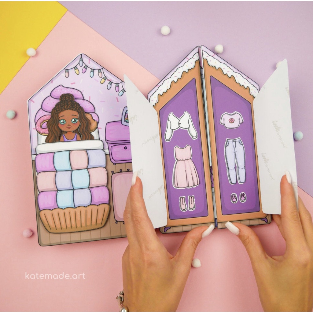 [ Auyouti Fairy ] Candy House Paper Doll House Collection