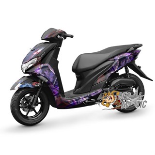 สติกเกอร์รูปลอก แบบเต็มตัว ลาย Yamaha Freego Free Go Naruto1