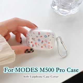 【จัดส่งรวดเร็ว】เคสหูฟัง แบบนิ่ม ลายการ์ตูนมินิมอล สําหรับ MODES M500 Pro MODES M500 Pro