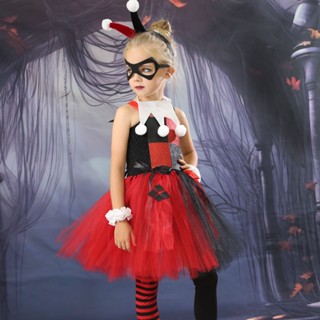 [สินค้าใหม่ พร้อมส่ง] กระโปรงคอสเพลย์ Harley Quinn รับประกันคุณภาพ MSJH