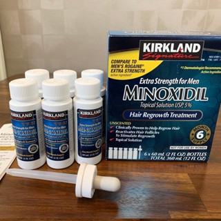 แฮร์โทนิคบำรุงผมผู้ชาย Kirkland 5% Mi-noxi-dil (60ml) พร้อมหยดดั้งเดิม