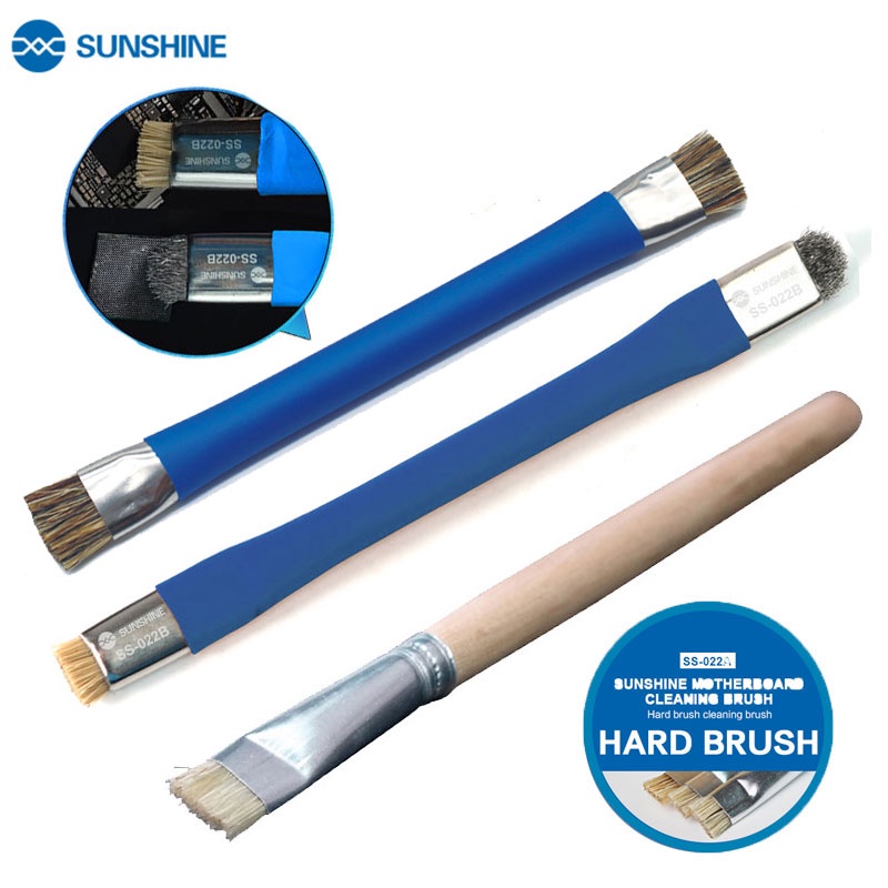 Sunshine แปรงทําความสะอาดเมนบอร์ด PCB SS-022 SS-022B SS-022A ป้องกันไฟฟ้าสถิตย์ สําหรับโทรศัพท์มือถื