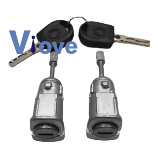 อุปกรณ์ล็อคประตู ทรงกระบอก สําหรับ Passat B5 3B (96-05) Lupo Door Lock Key 3B0837167 3b0837168