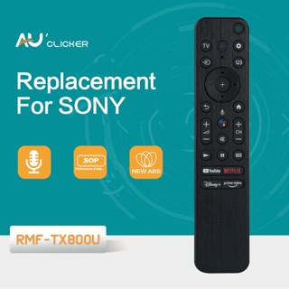 Rmf-tx800u รีโมตคอนโทรลทีวี แบบเปลี่ยน สําหรับสมาร์ททีวี LED Sony Smart TV A80K X80K X95K X90K HRD