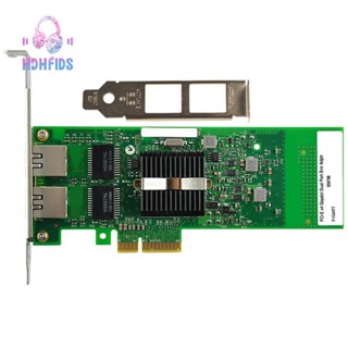 การ์ดเครือข่ายเซิร์ฟเวอร์ E1G42ET PCI-Ex4 Gigabit Dual Port 82576EB/GB แบบเปลี่ยน