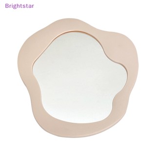 Brightstar ใหม่ กระจกแต่งหน้า ทรงไม่สมมาตร สร้างสรรค์ สําหรับตกแต่งบ้าน หอพักนักเรียนหญิง