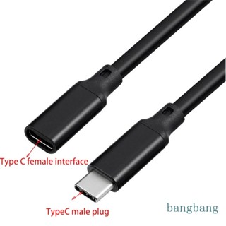 Bang สายเคเบิลต่อขยาย 100W PD 5A USB3 1 Type-C 4K USB-C Gen 2 10Gbps สําหรับแล็ปท็อป Nintend Switch SAM SUNG