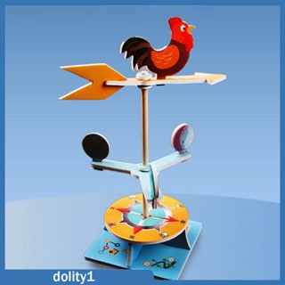 [Dolity1] ใบพัดสภาพอากาศ พร้อมทิศทางสภาพอากาศ DIY สําหรับผู้เริ่มต้นสอน