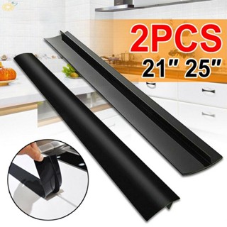 【VARSTR】Stove Gap Cover Black Durable For Cooker Worktop Healthy Seals Gap Filler