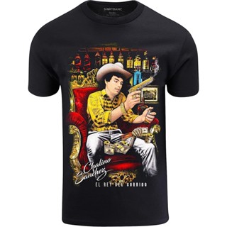 เสื้อยืด ลาย Shirtbanc El Rey Del Corrido Mexican หรูหรา