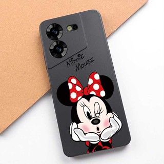 Tecno เคสโทรศัพท์มือถือ ยางซิลิโคนเหลว กันกระแทก ลายการ์ตูนมินนี่ เลิฟฟี่ สําหรับ POVA 5 pova5