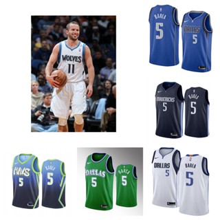 Dallas Mavericks #5 Jose Barea เสื้อสเวตเตอร์ของเสื้อบาสเก็ตบอล NBA Jersey