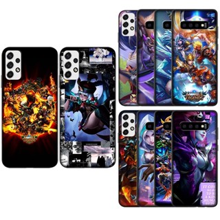 Xx48 เคสโทรศัพท์มือถือ ซิลิโคนนุ่ม ลายโลโก้ Mobile Legends สําหรับ Samsung S22 A53 A73 Plus Ultra