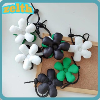 Zelth พวงกุญแจคู่รักน่ารัก หรูหรา พร้อมสายคล้อง สําหรับกระเป๋า