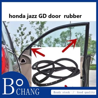 Bochang ยางประตูด้านนอกรถยนต์ สําหรับ honda jazz GD 2003 20004 2005 2006 2007 2008