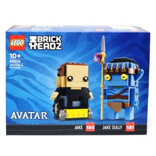 ของเล่นตัวต่อเลโก้ BrickHeadz Avatar 40554 Jake Sully &amp; his Avatar