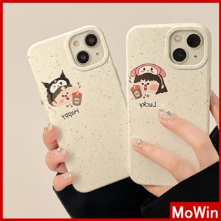 Mowin - เข้ากันได้สำหรับ เคสไอโฟน เคสไอโฟน11 เคส iphone 11 เคสโทรศัพท์เป็นมิตรกับสิ่งแวดล้อมเคสที่ย่อยสลายได้นุ่มกันกระแทกป้องกันสีขาวการ์ตูนน่ารักเด็กผู้หญิงเข้ากันได้กับ iPhone 13 Pro max 12 Pro Max 11 xr xs max 7 8