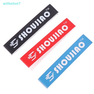 [WillbehotT] สติกเกอร์ป้องกันกรอบไม้เทนนิส ไม้แบดมินตัน ป้องกันการสึกหรอ 2 ชิ้น